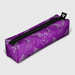 Пенал Белые лепестки на розовом фоне