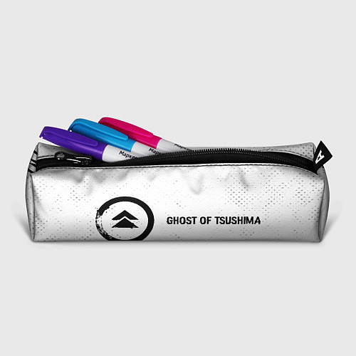 Пенал Ghost of Tsushima glitch на светлом фоне по-горизо / 3D-принт – фото 2