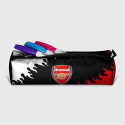 Пенал для ручек Arsenal fc flame, цвет: 3D-принт — фото 2
