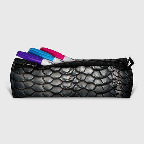 Пенал Текстура черного дракона / 3D-принт – фото 2