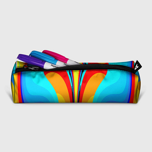 Пенал Волнистая абстракция / 3D-принт – фото 2