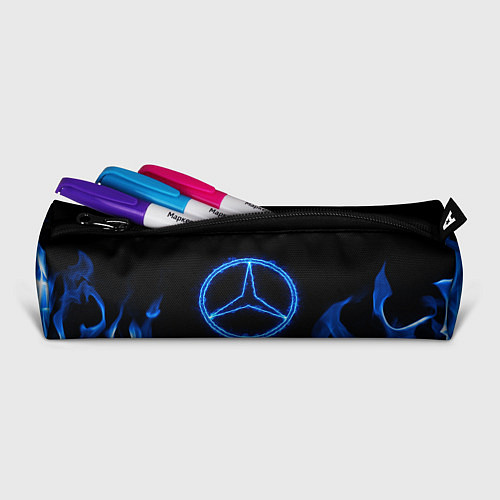 Пенал Mercedes-benz blue neon / 3D-принт – фото 2