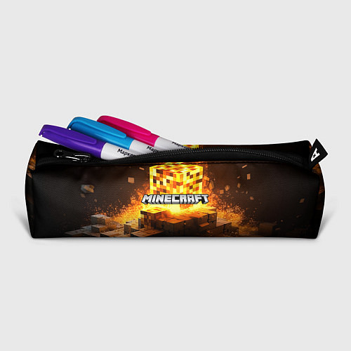 Пенал Minecraft огненный куб / 3D-принт – фото 2