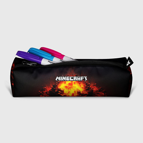 Пенал Minecraft огненные кубики / 3D-принт – фото 2