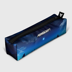 Пенал для ручек Minecraft logo night, цвет: 3D-принт