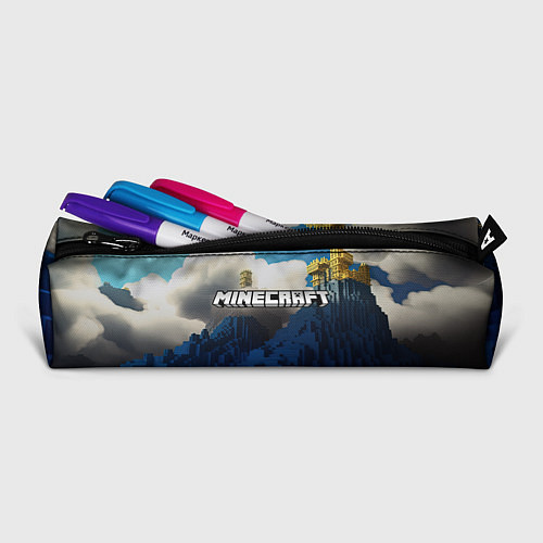 Пенал Minecraft лого и горы / 3D-принт – фото 2