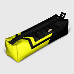 Пенал для ручек Chevrolet yellow star, цвет: 3D-принт
