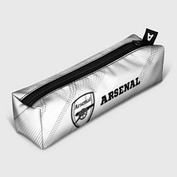 Пенал для ручек Arsenal sport на светлом фоне по-горизонтали, цвет: 3D-принт