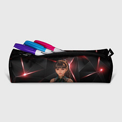 Пенал для ручек Stellar Blade black red background, цвет: 3D-принт — фото 2