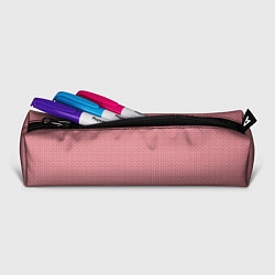 Пенал для ручек Светлый красно-розовый паттерн узоры, цвет: 3D-принт — фото 2