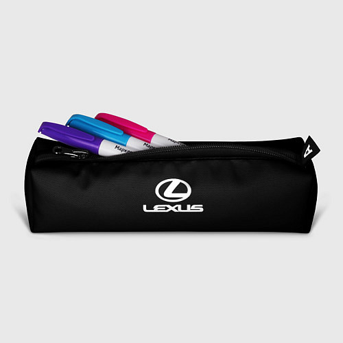 Пенал Lexus white logo / 3D-принт – фото 2
