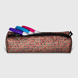 Пенал для ручек Розово-бирюзовый абстрактный, цвет: 3D-принт — фото 2