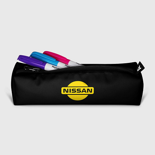 Пенал Nissan yellow logo / 3D-принт – фото 2