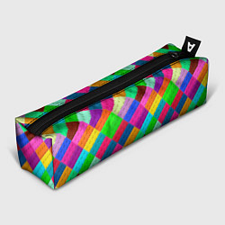 Пенал для ручек Блоки цветового конструктора, цвет: 3D-принт