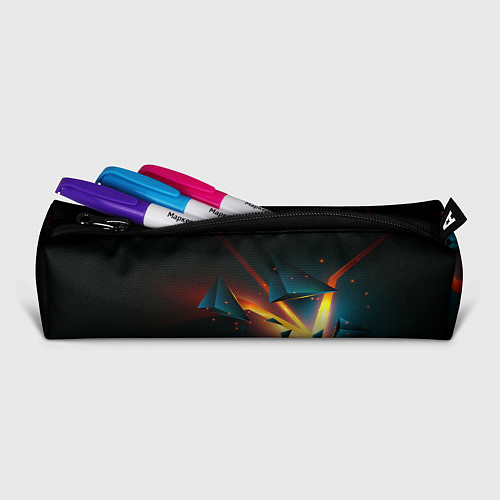 Пенал Разлом плиты - абстрактная расщелина / 3D-принт – фото 2