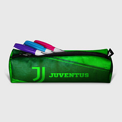 Пенал для ручек Juventus - green gradient по-горизонтали, цвет: 3D-принт — фото 2