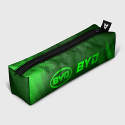 Пенал для ручек BYD - green gradient по-горизонтали, цвет: 3D-принт