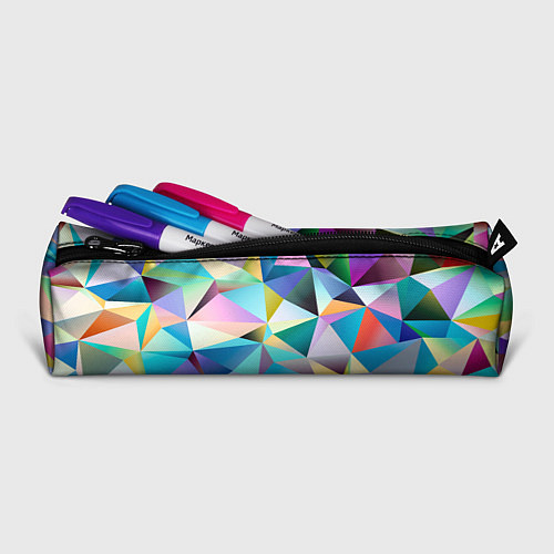 Пенал Полигональная текстура / 3D-принт – фото 2