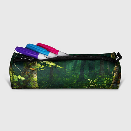 Пенал Зелёный летний лес / 3D-принт – фото 2