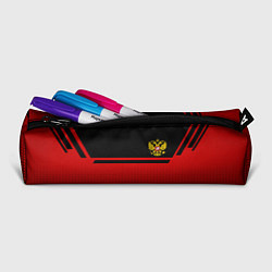 Пенал для ручек Россия герб геометрия, цвет: 3D-принт — фото 2