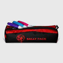 Пенал для ручек Sally Face - red gradient по-горизонтали, цвет: 3D-принт — фото 2