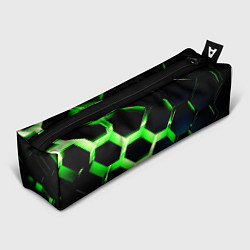 Пенал для ручек Neon Honeycombs, цвет: 3D-принт