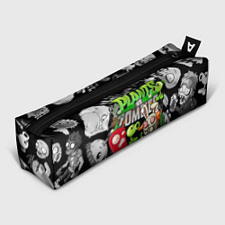 Пенал для ручек Растения против зомби персонажи, цвет: 3D-принт
