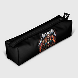 Пенал для ручек Metallica forever - thrash metal, цвет: 3D-принт