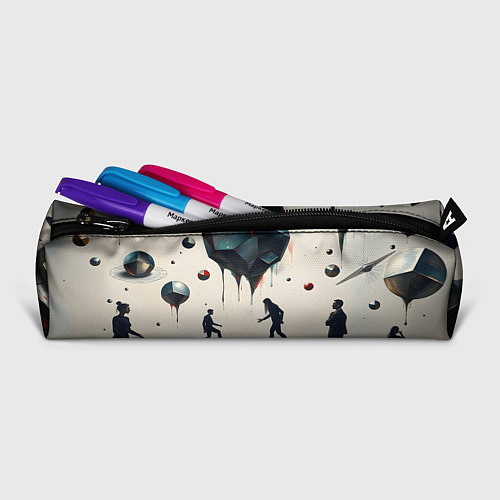 Пенал Сюрреалистичные люди и камни / 3D-принт – фото 2