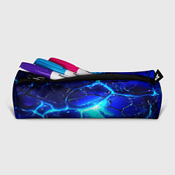 Пенал для ручек Синие плиты лед, цвет: 3D-принт — фото 2