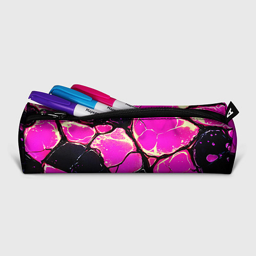 Пенал Розовые пятна в текстуре / 3D-принт – фото 2