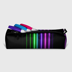 Пенал для ручек Neon lines, цвет: 3D-принт — фото 2
