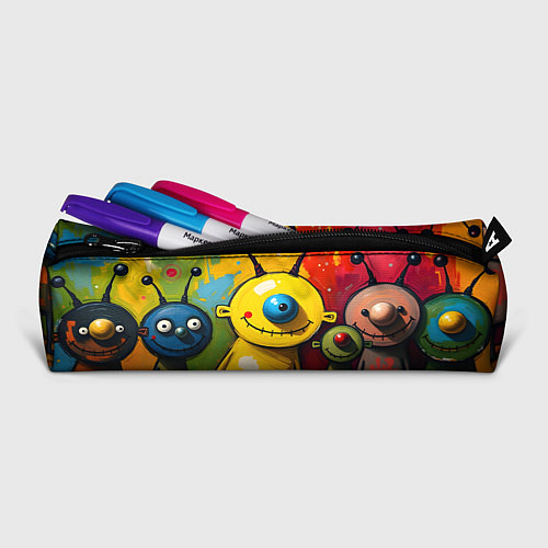 Пенал Арт с человечками / 3D-принт – фото 2