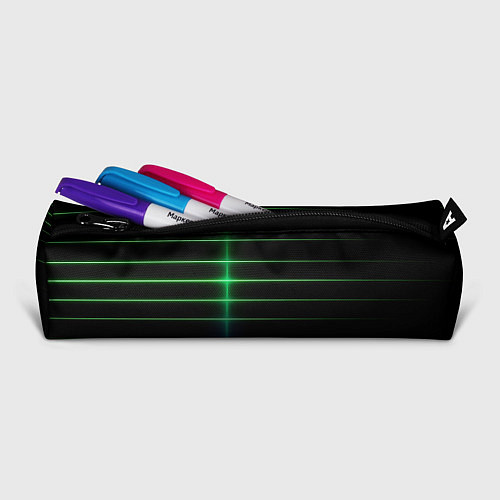 Пенал The line is green and black / 3D-принт – фото 2
