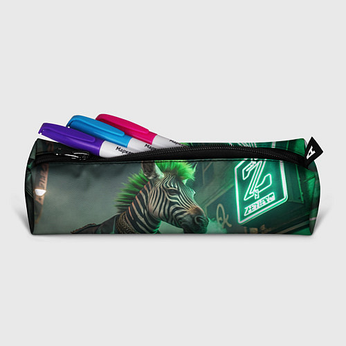 Пенал Cyperpunk zebra / 3D-принт – фото 2