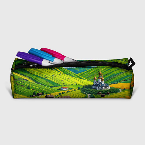 Пенал Русская душа и поле / 3D-принт – фото 2