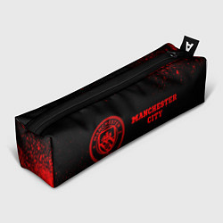 Пенал для ручек Manchester City - red gradient по-горизонтали, цвет: 3D-принт
