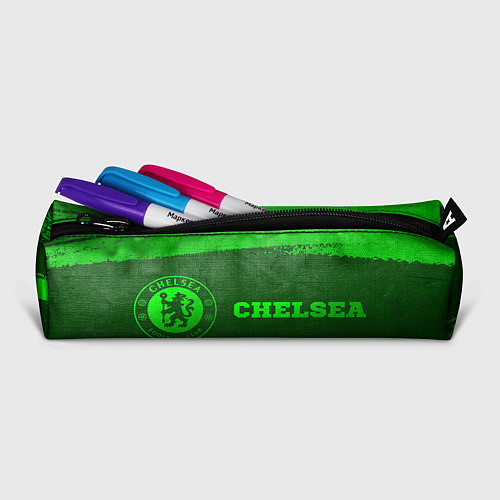 Пенал Chelsea - green gradient по-горизонтали / 3D-принт – фото 2