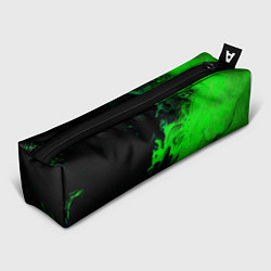 Пенал Color green black