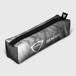 Пенал для ручек Genesis - grey gradient по-горизонтали, цвет: 3D-принт