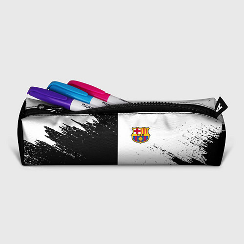 Пенал Барселона черно белые краски / 3D-принт – фото 2