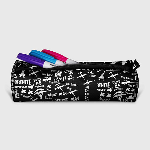 Пенал Черно белые логотипы игр / 3D-принт – фото 2