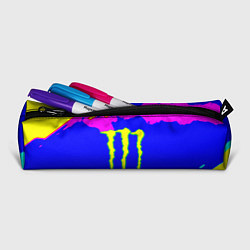 Пенал для ручек Monster energy краски цветные, цвет: 3D-принт — фото 2