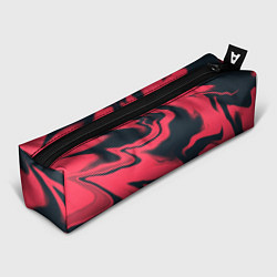 Пенал Color black red