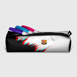 Пенал для ручек Barcelona глитч краски, цвет: 3D-принт — фото 2