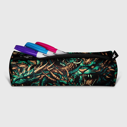 Пенал Японские драконы ирезуми / 3D-принт – фото 2