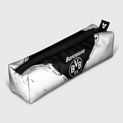 Пенал для ручек Barcelona x borussia краски, цвет: 3D-принт