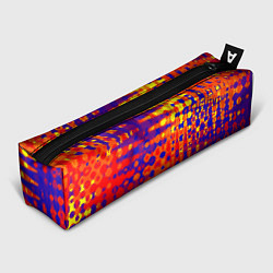 Пенал Пламенный сочный оранжево-синий