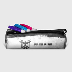 Пенал для ручек Free Fire - white gradient по-горизонтали, цвет: 3D-принт — фото 2