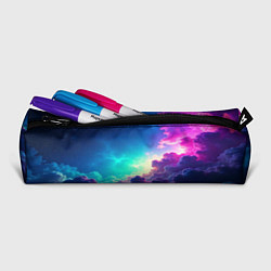 Пенал для ручек Неоновые космические облака, цвет: 3D-принт — фото 2